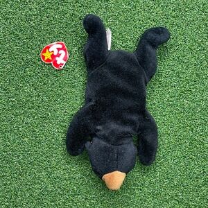 Ty Beanie Baby Blackie Bear Plush Stuffed‎ Animal Toy Collectible 1996